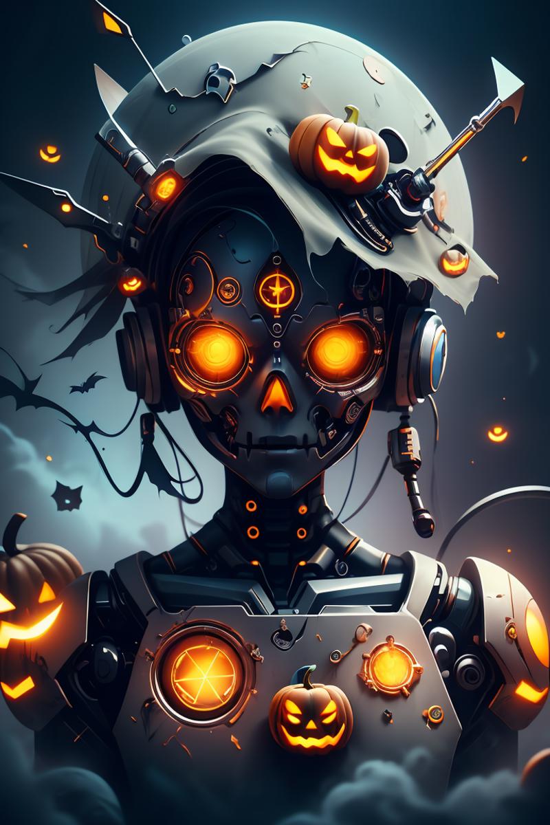 392070-3369183658-_lora_HalloweenGlowStyle_1_RAW Photo of HalloweenGlowStyle  cyborg,(Masterpiece_1.3) (best quality_1.2) (high quality_1.1).png